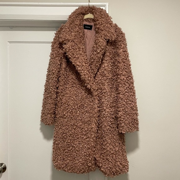 Reserved Vegan Teddy Fur Coat - Picture 3 of 7